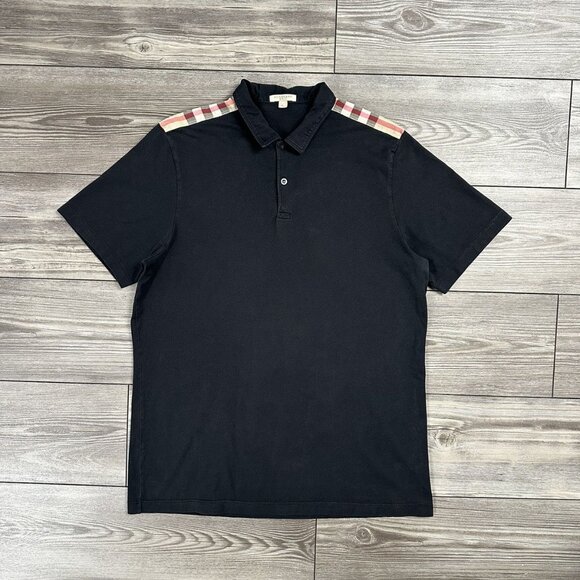 Burberry Brit Nova Check Shoulders Polo - Picture 1 of 4